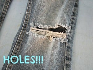 fix those holey knees.