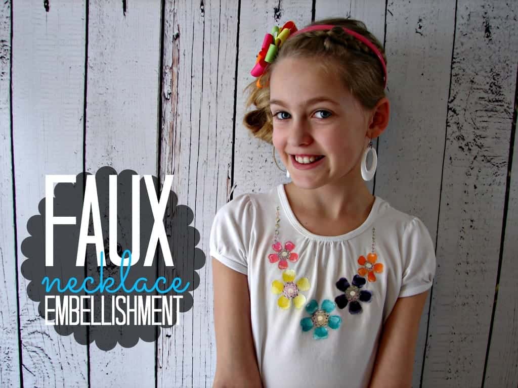 faux necklace