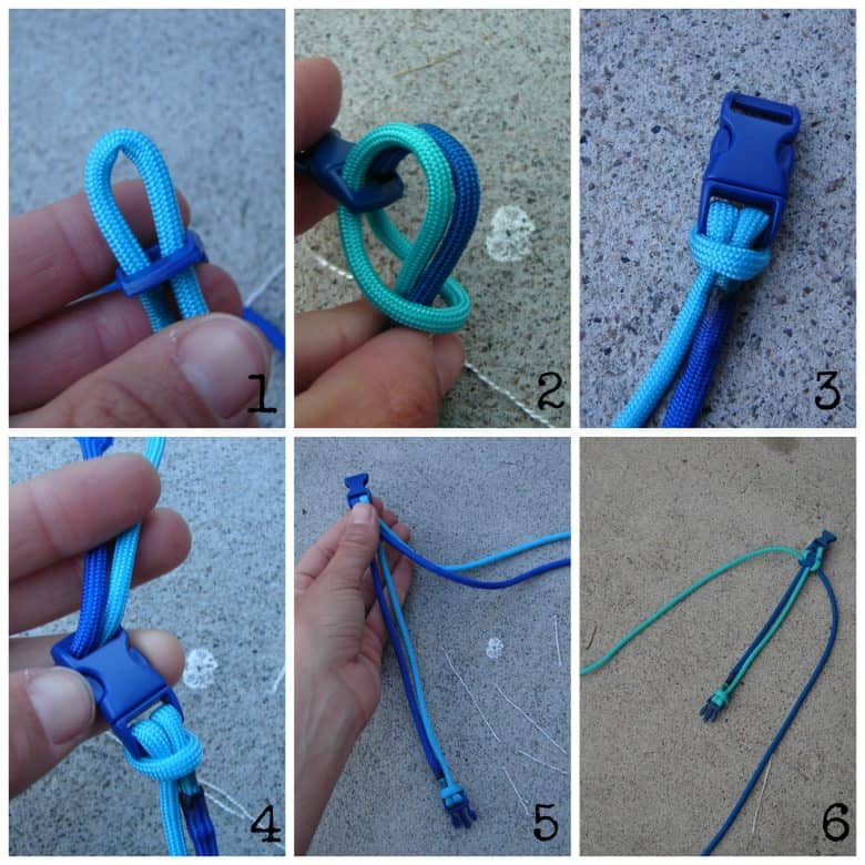 how to make paracord bracelet