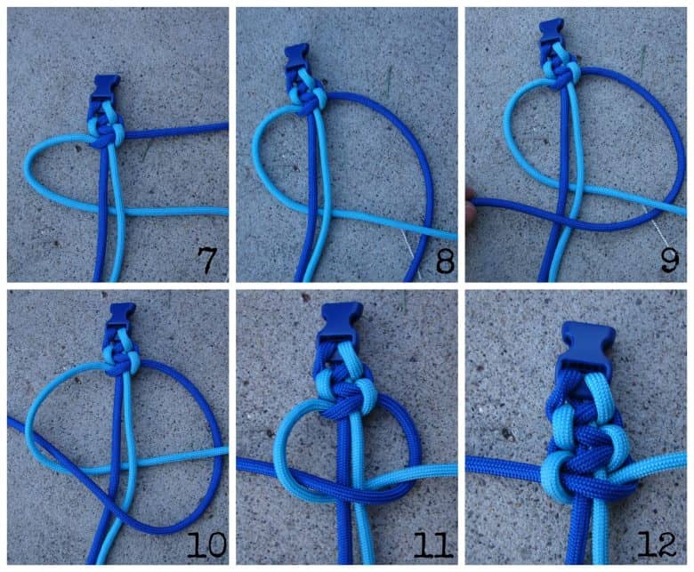 How do you make parachute cord bracelets?