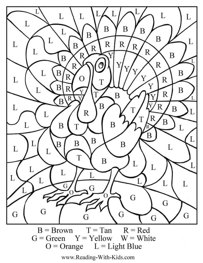 preschool thanksgiving coloring pages corn - photo #43