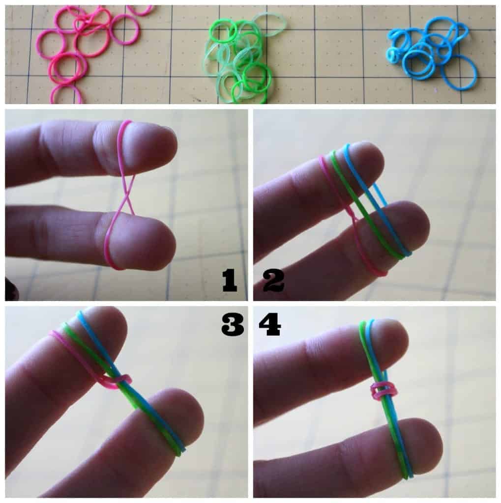 rubber band bracelet how to number 1