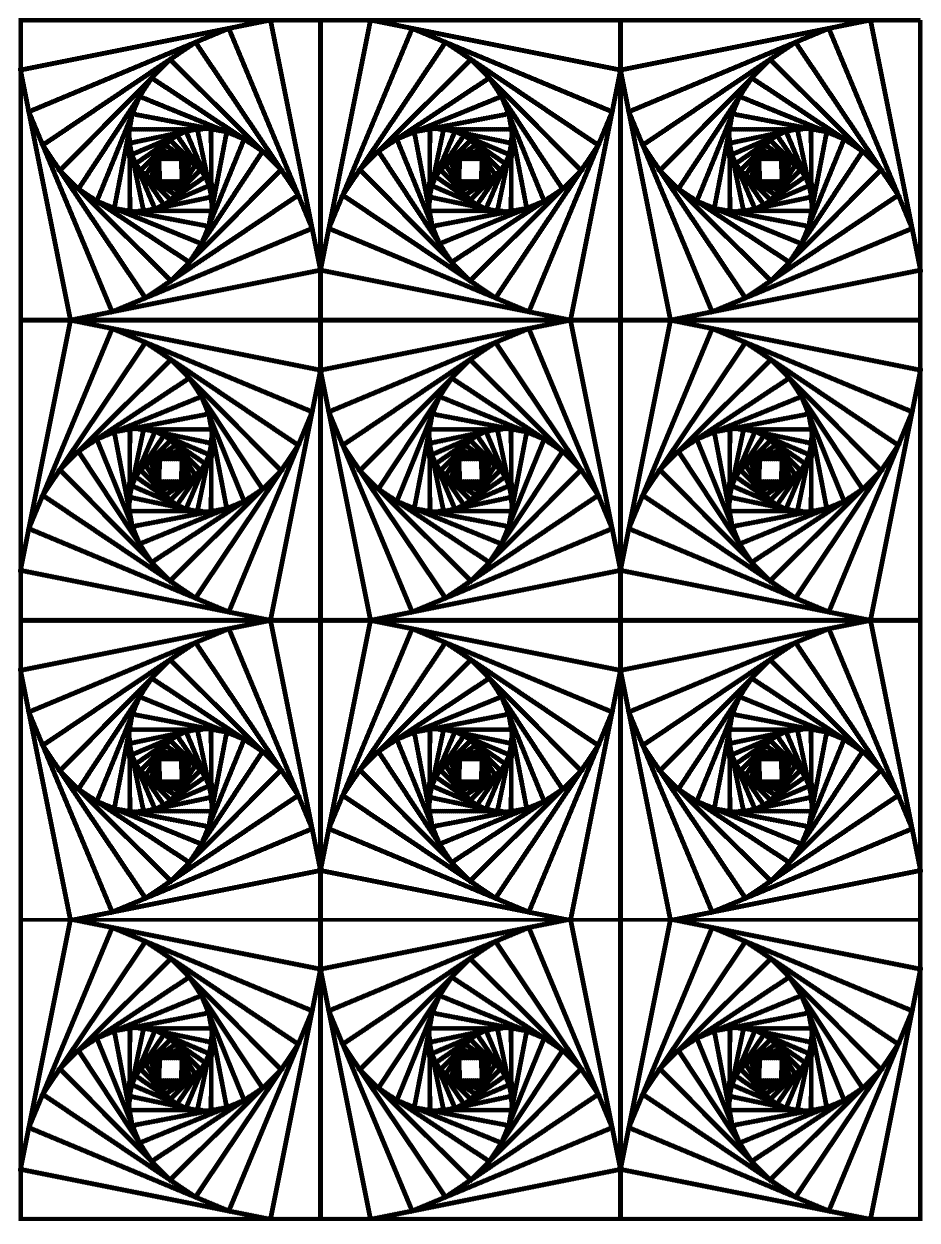 illusions coloring pages printable - photo #10