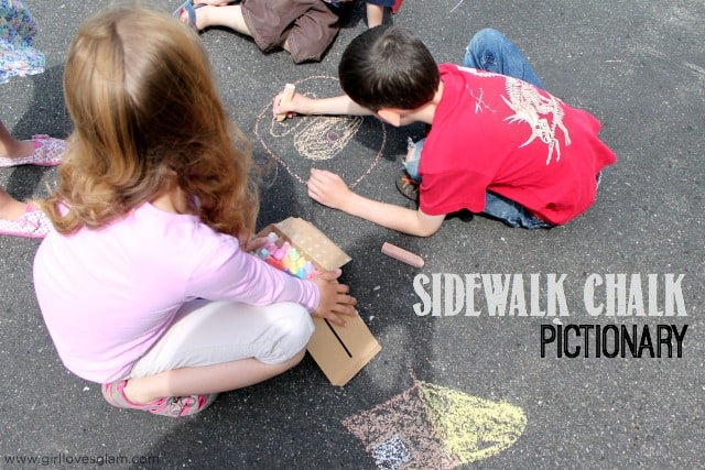 Sidewalk Chalk Pictionary