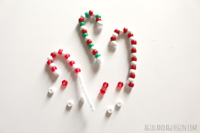 candy cane ornaments