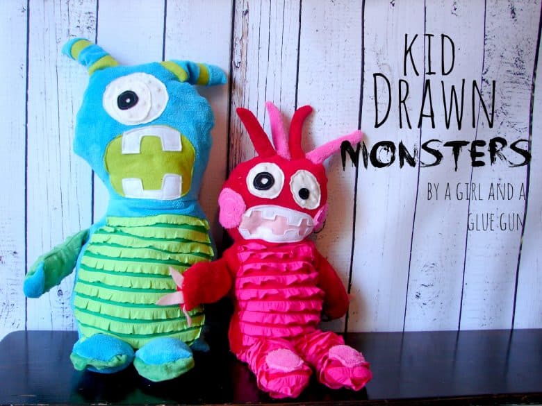 kid drawn monsters