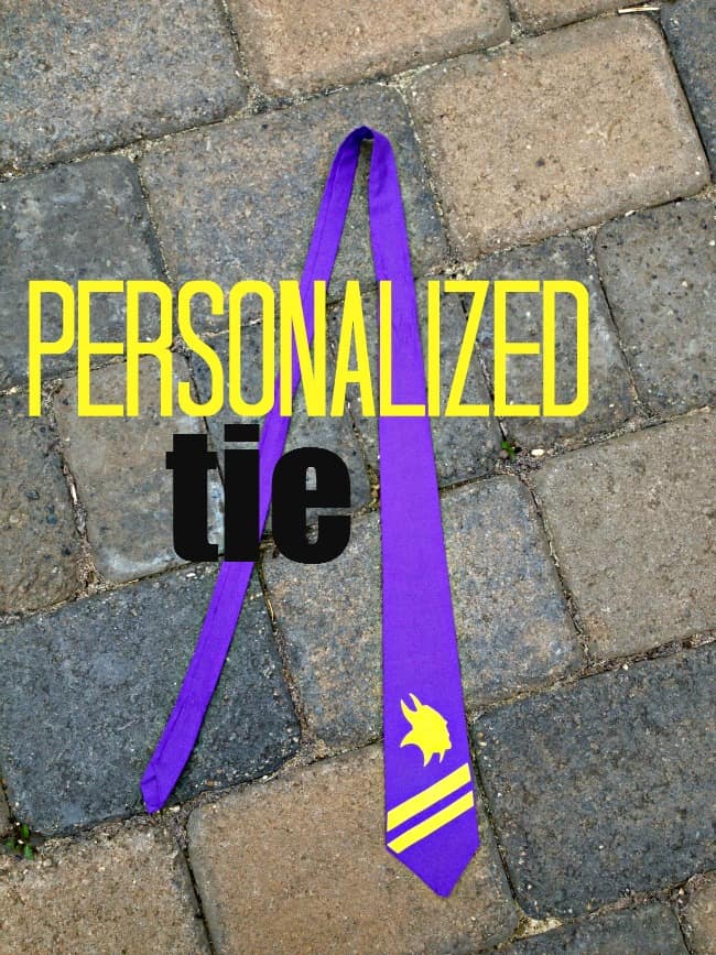 personalized tie