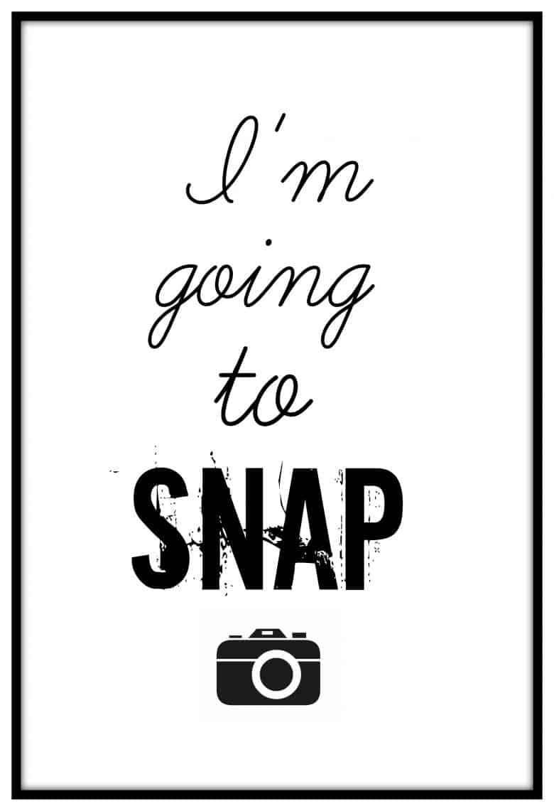 free photography printables - A girl and a glue gun