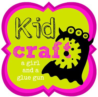 kid craft button