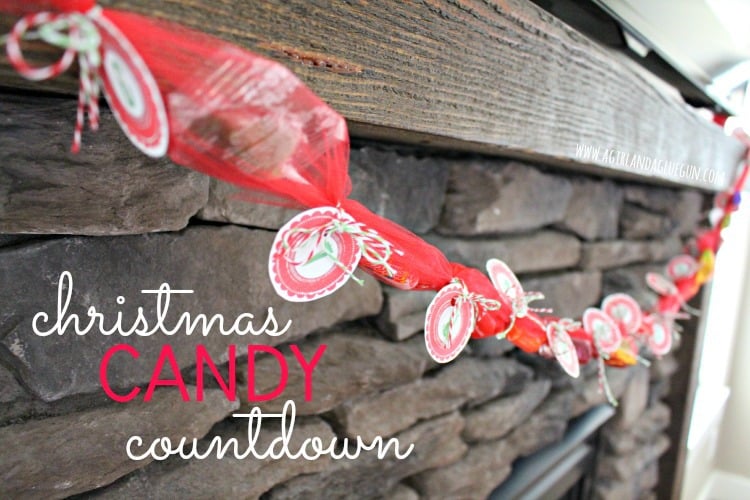 christmas candy countdown