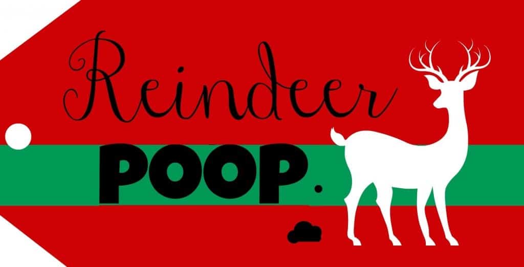 reindeer poop tag