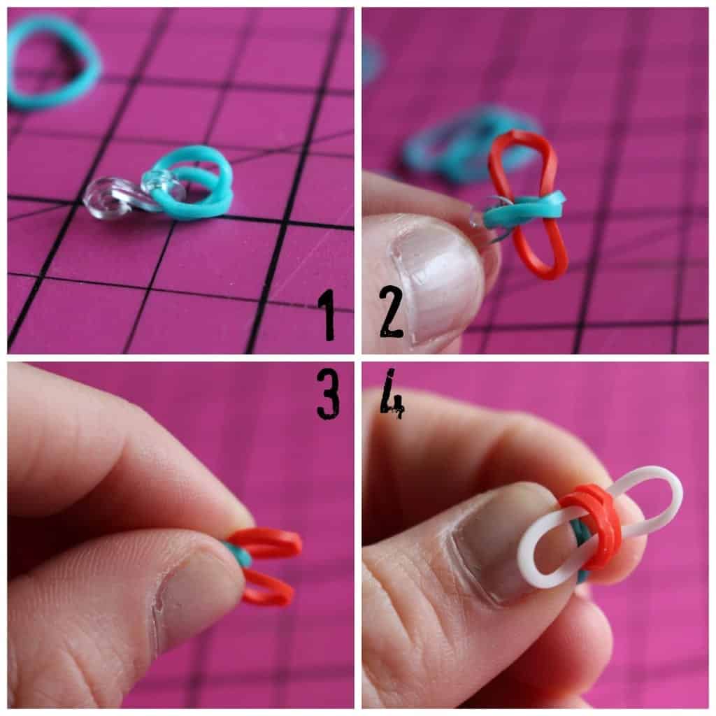 basic rubber band bracelet how to