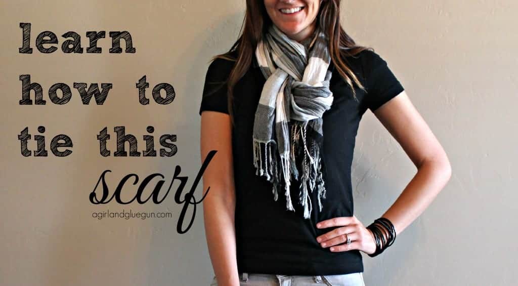 learn how to tie this scarf!