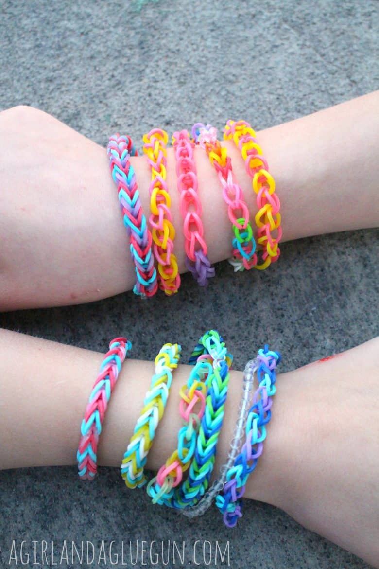 make your own bracelet tiny rubber bands｜TikTok Search