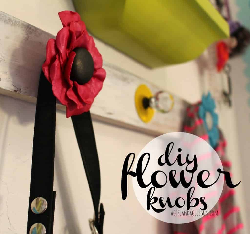 diy flower knobs with premo clay