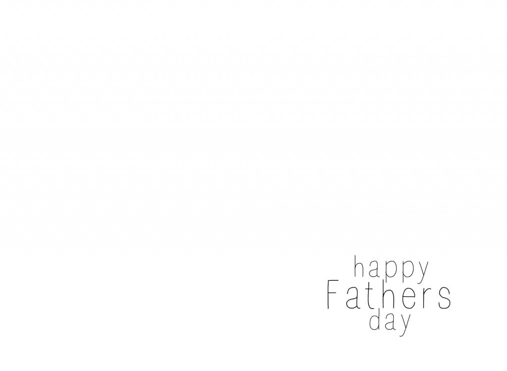 happy fathers day free printable