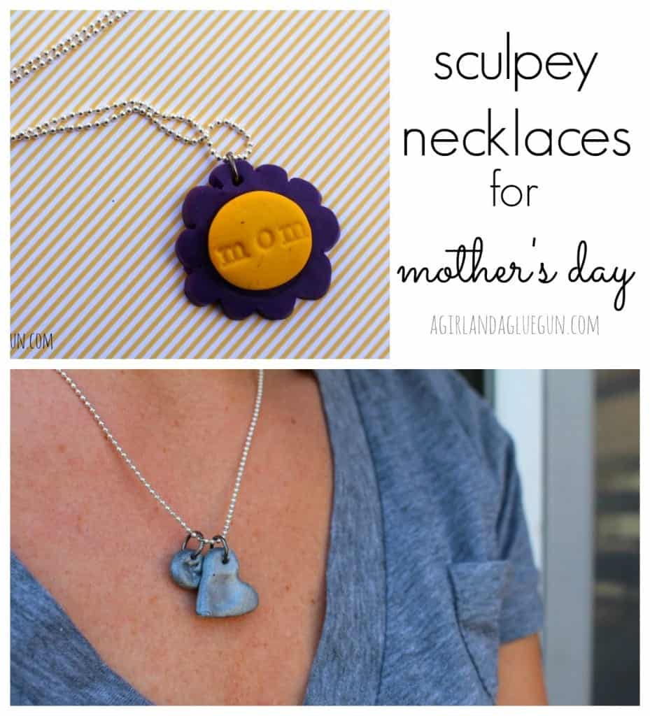 sculpey necklaces for mom's day