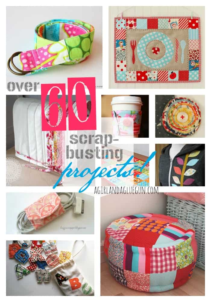 over 60 scrap busting projects--a girl and a glue gun
