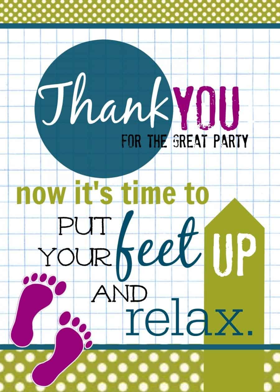 party printable