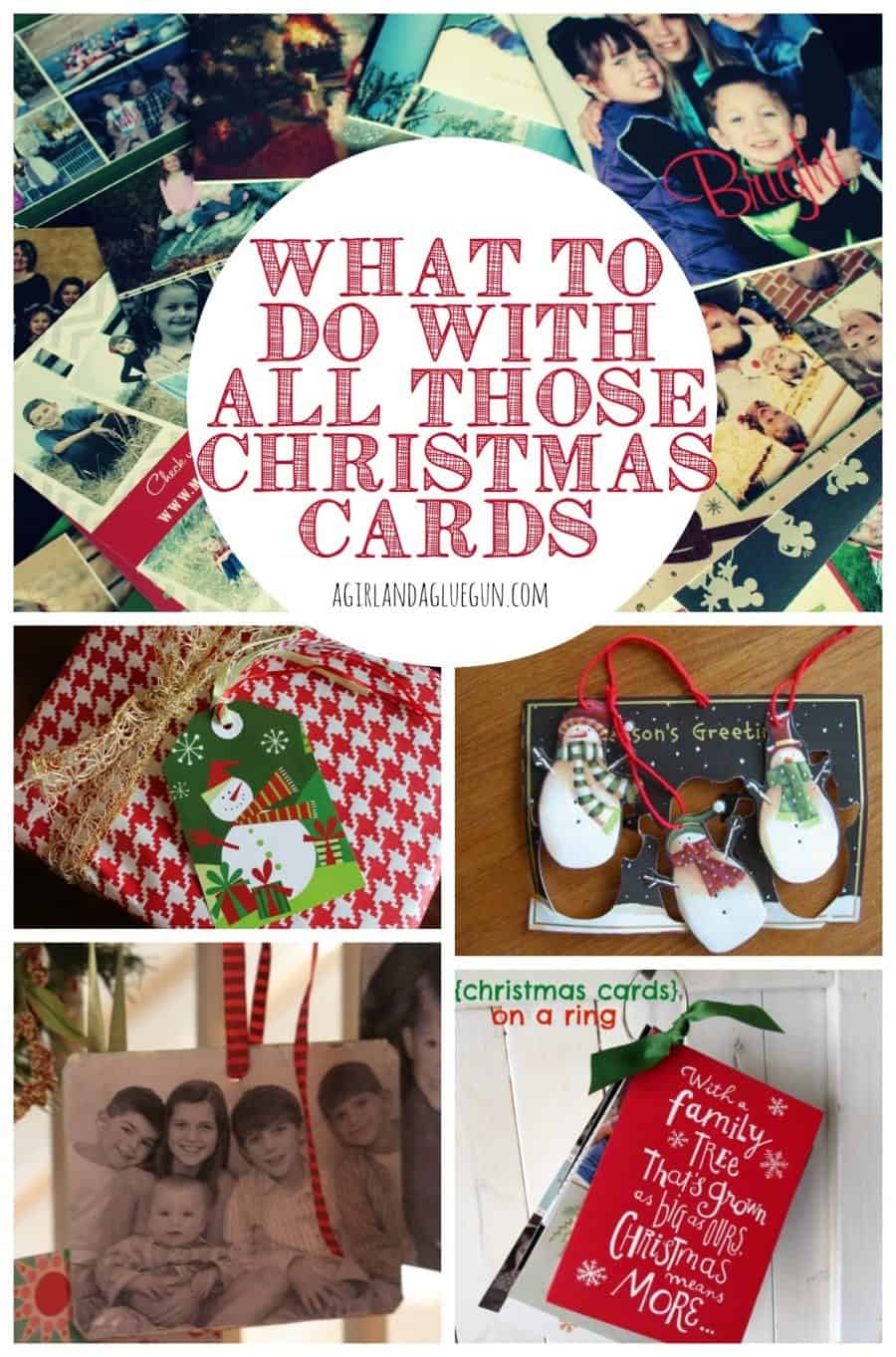 what to do with all those christmas cards