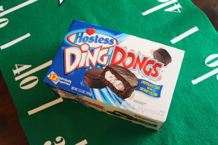 ding dong football cakes