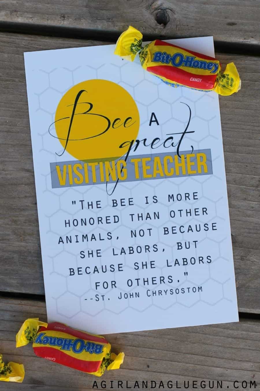 bee free printable