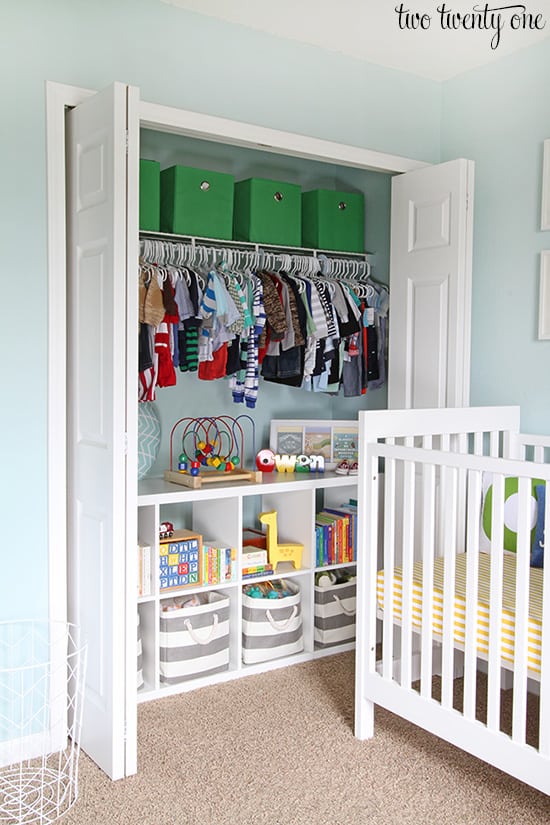 nursery-closet