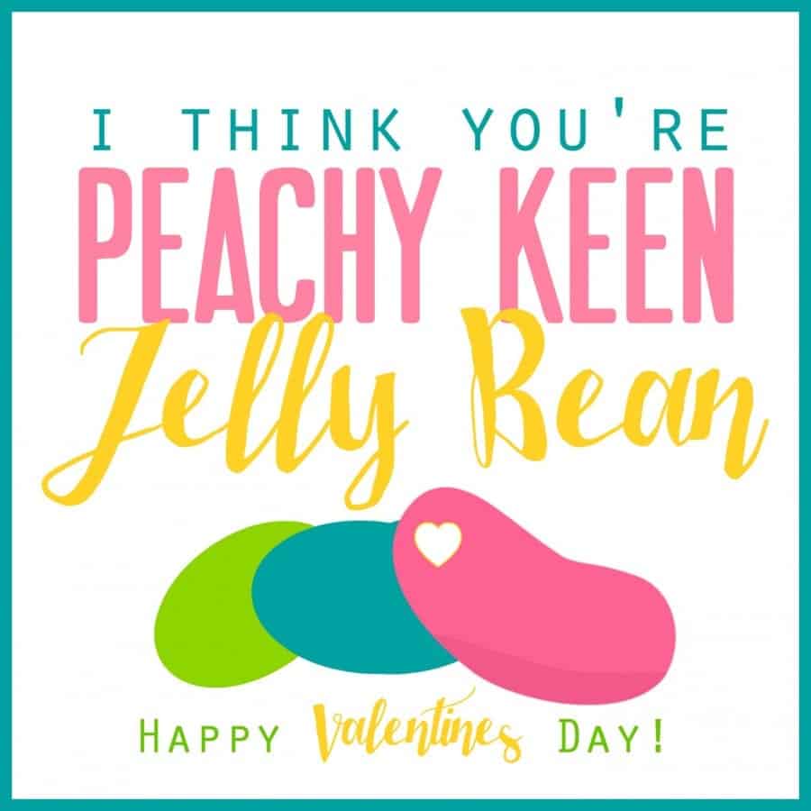 jelly bean valentine