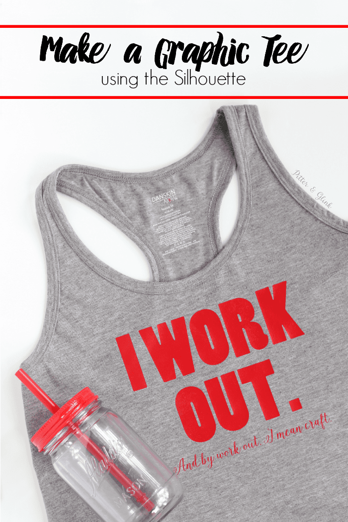 Work Out Graphic Tee Title