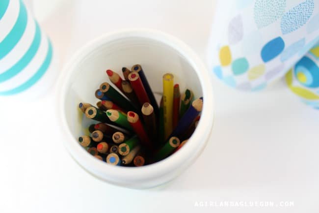 colored pencil holder