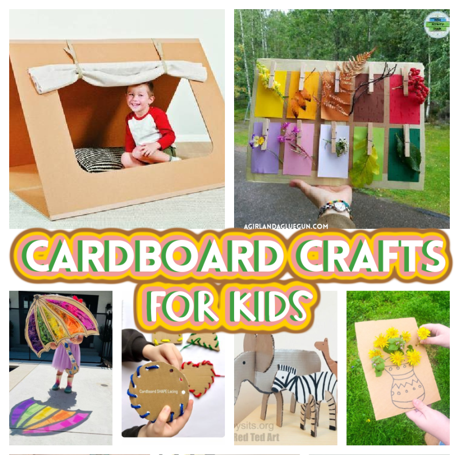 cardboard crafts for kids to make and play (2) (1)