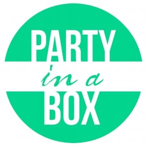 Party in a box - A girl and a glue gun