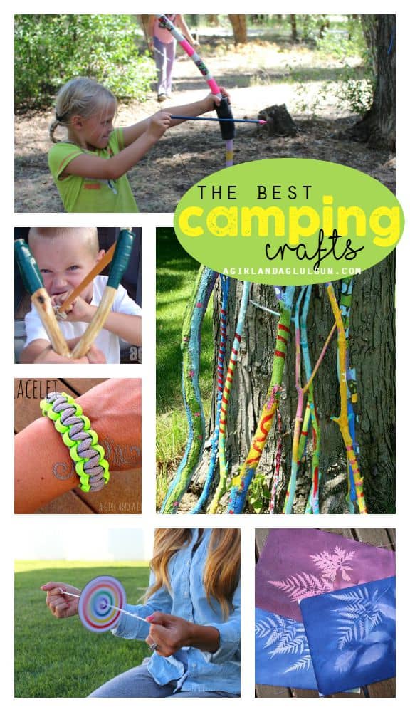 the best camping crafts roundup a girlandagluegun.com