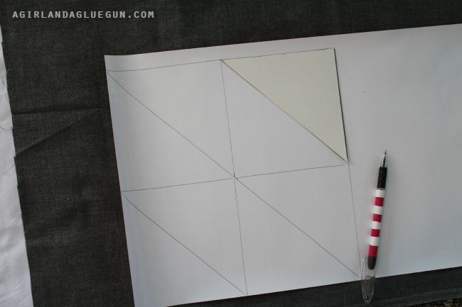 cut out triangles
