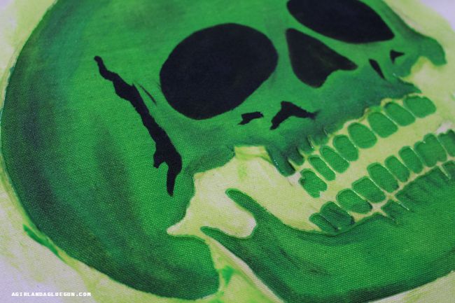 paint how to skull