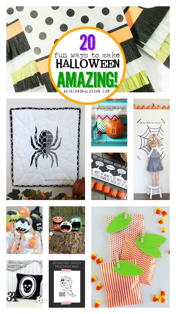 20 fun ways to make your Halloween amazing, crafts, decorations, party, food!