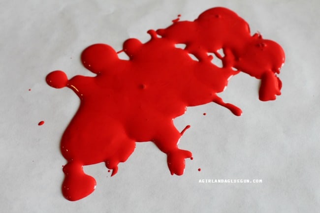 how to make fake blood for halloween