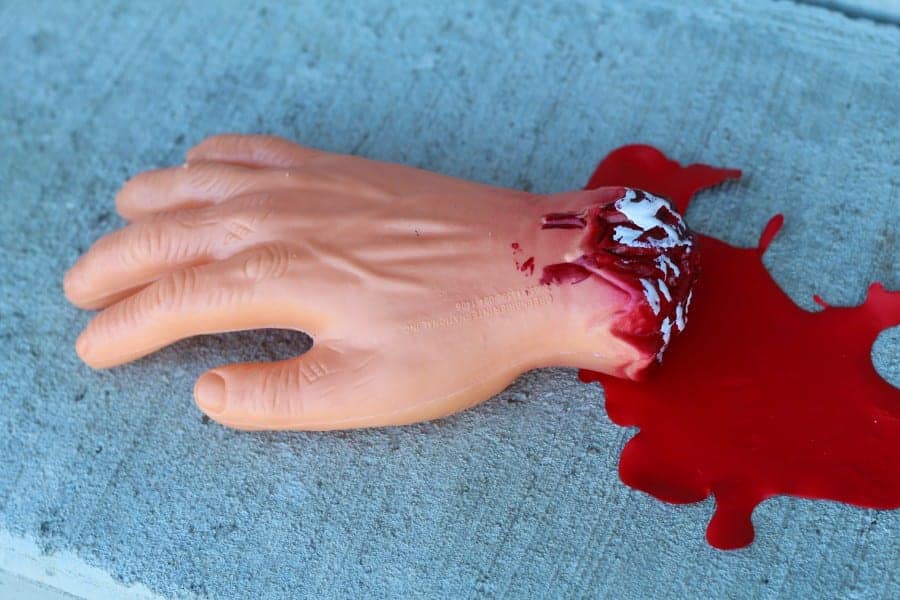 how to make fun and fake red blood for halloween