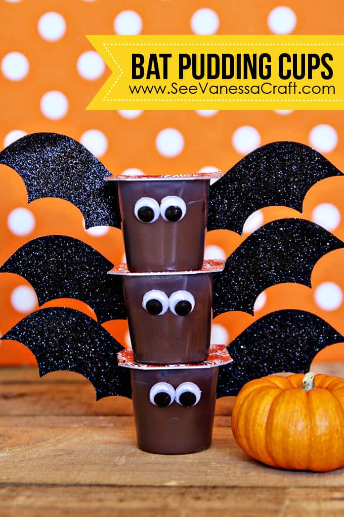 Bat-Pudding-Cups