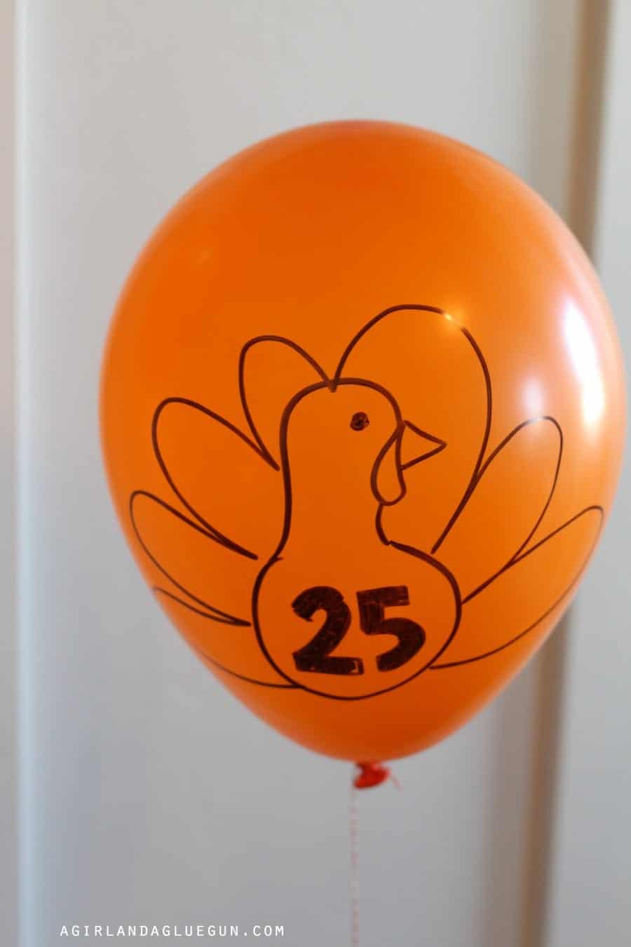 balloon turkey