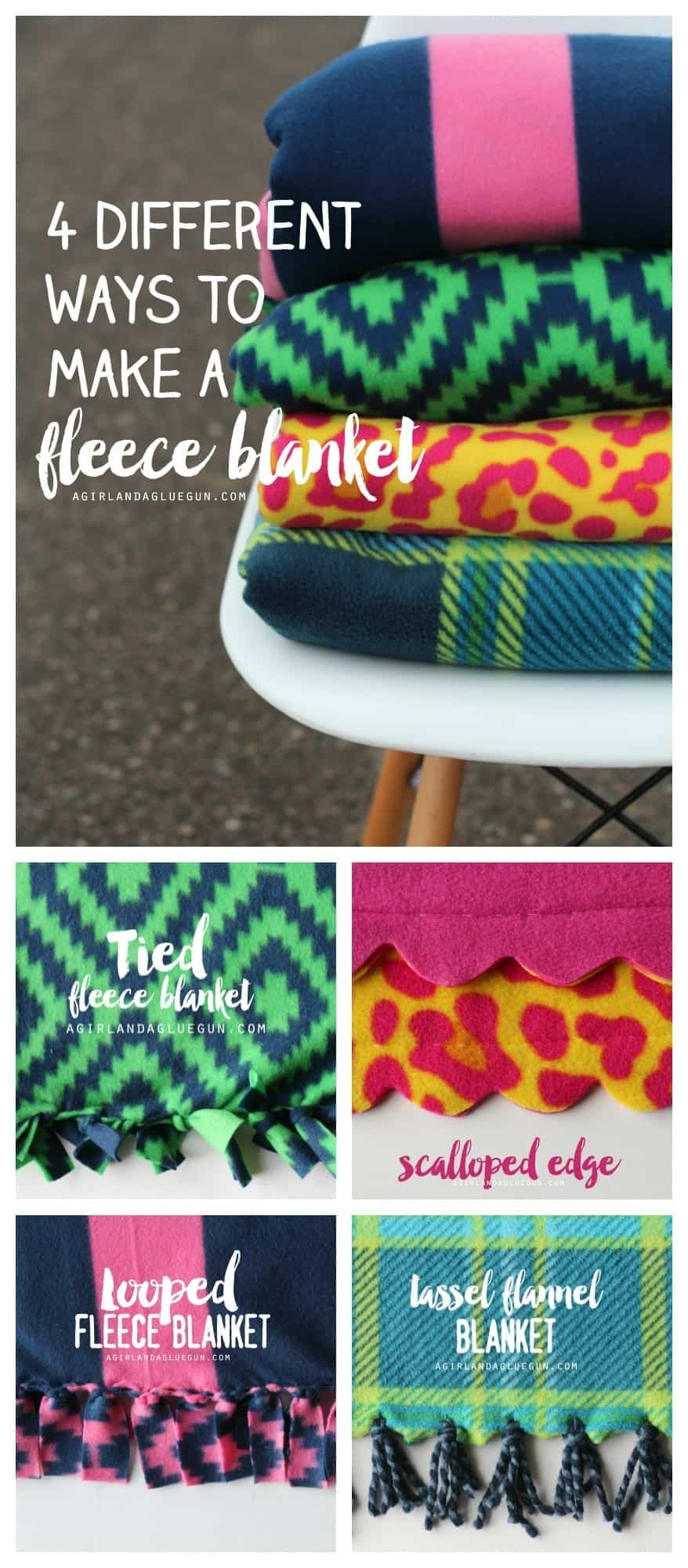 Fleece is such a great fabric to work with. Here are 30 fleece sewing projects to make (and a few no-sew projects too!) Pillows, blankets, scarves and more!