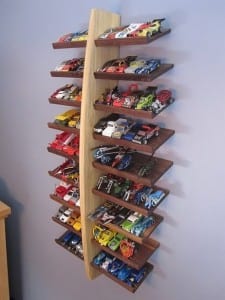 Awesome ways to organize and store your Cars - A girl and a glue gun