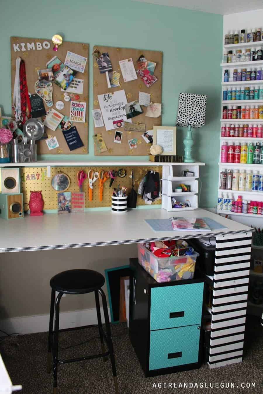 craft room desk