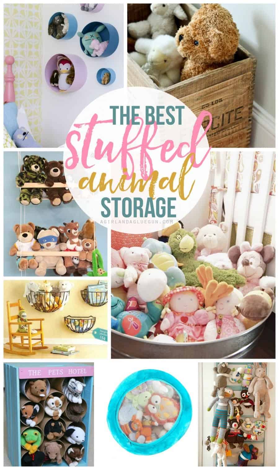 The very best stuffed animal storage and organization ideas for any kids bedroom