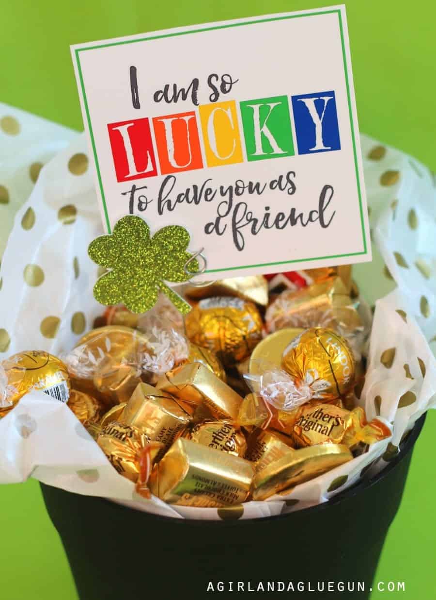 so lucky to have you as a friend--st. Patricks day printable