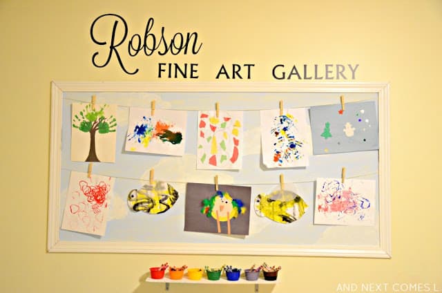 how-to-display-childrens-artwork-at-home-2
