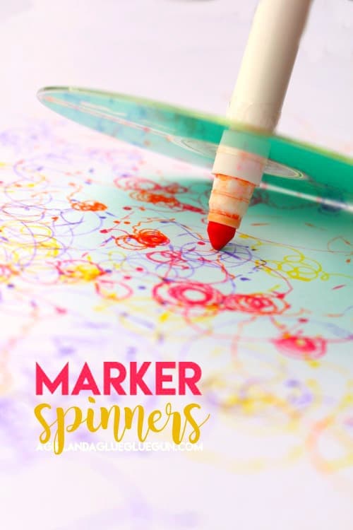 kids-craft-marker spinners.-Makes-fun-doodles-and-most-supplies-can-be-found-around-the-house