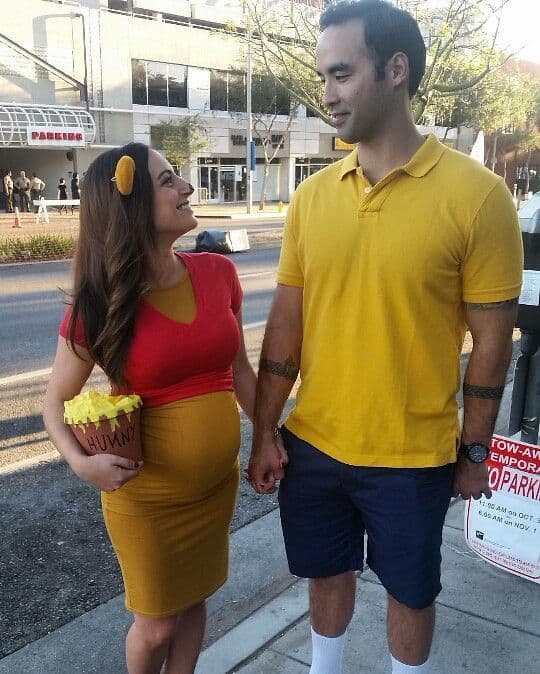 Halloween Costumes for Pregnant Ladies! - A girl and a glue gun