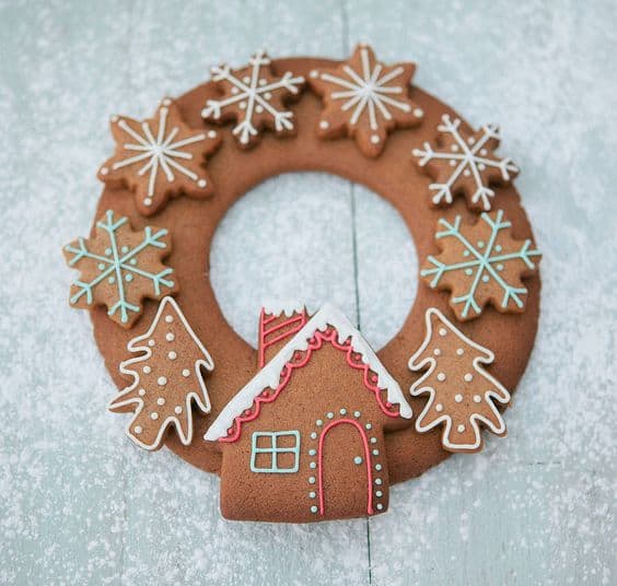 gingerbread-wreath