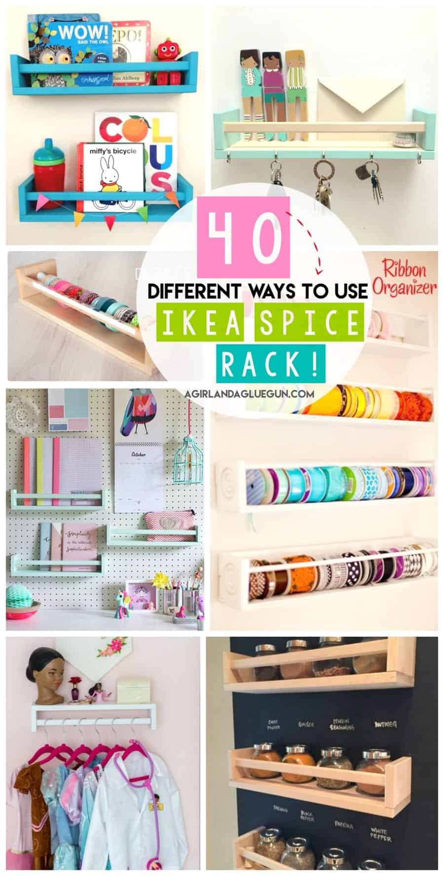 40 different ways to use ikea spice rack so many clever organizing hacks!